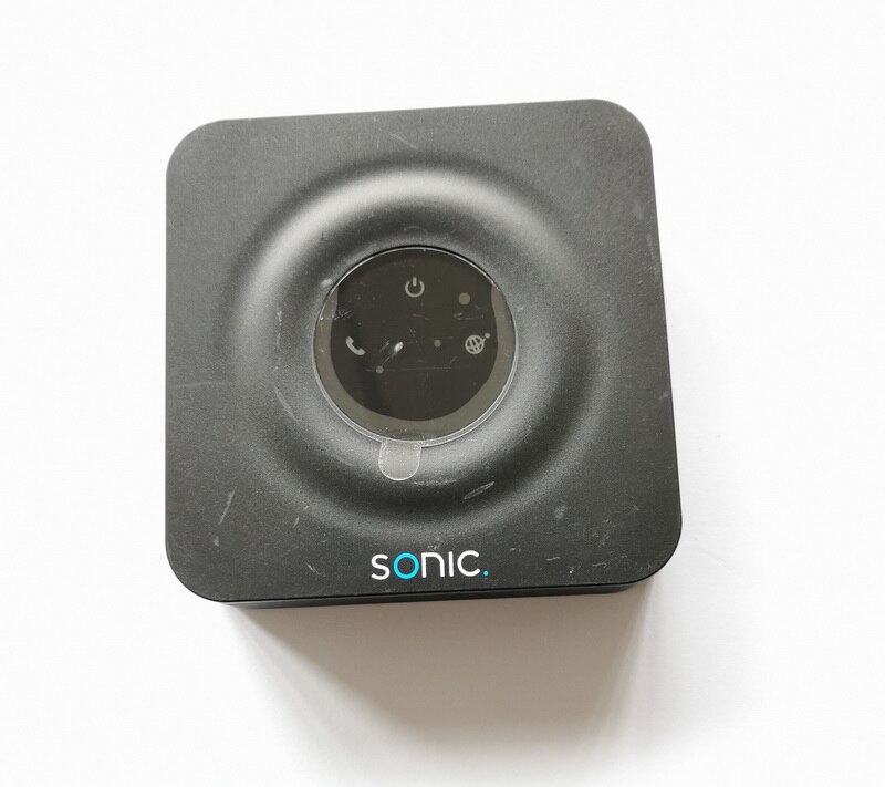 USED SONIC Grandstream HT801 VOIP Single-Port Analog Telephone Adapter