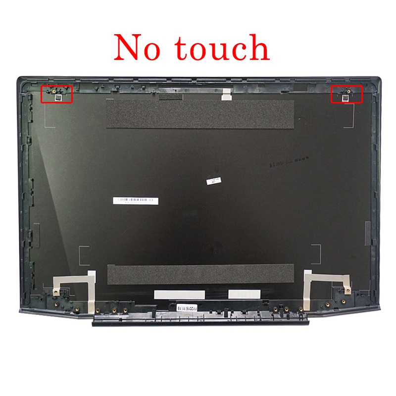 Capa traseira para laptop lcd, moldura frontal/dobradiça/palmrest/capa inferior para lenovo y50 Y50-70, sem toque am14r000400 com touch am14r000300