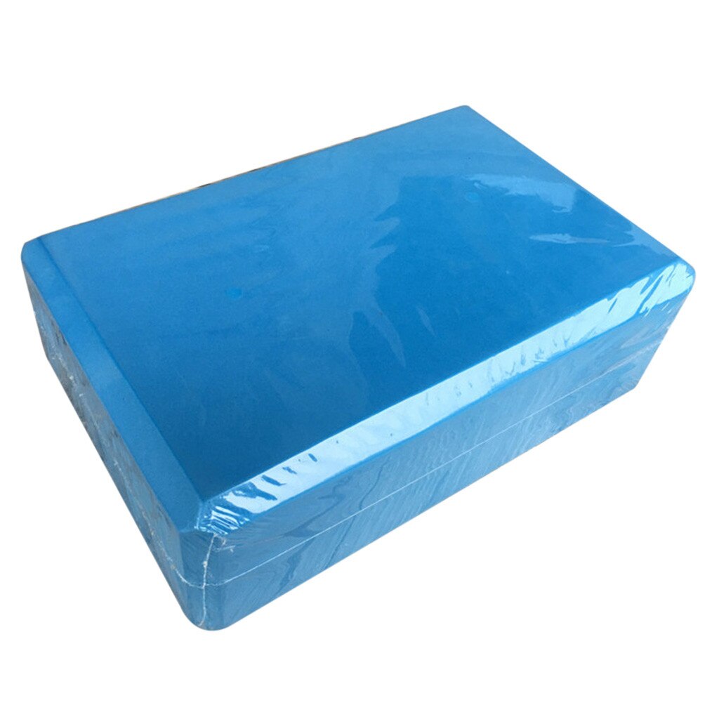 Gym Blocks Foam Brick Training Exercise Fitness Tool Yoga Bolster Pillow Cushion Stretching Aid Body Shaping Health Training#G3: Blue