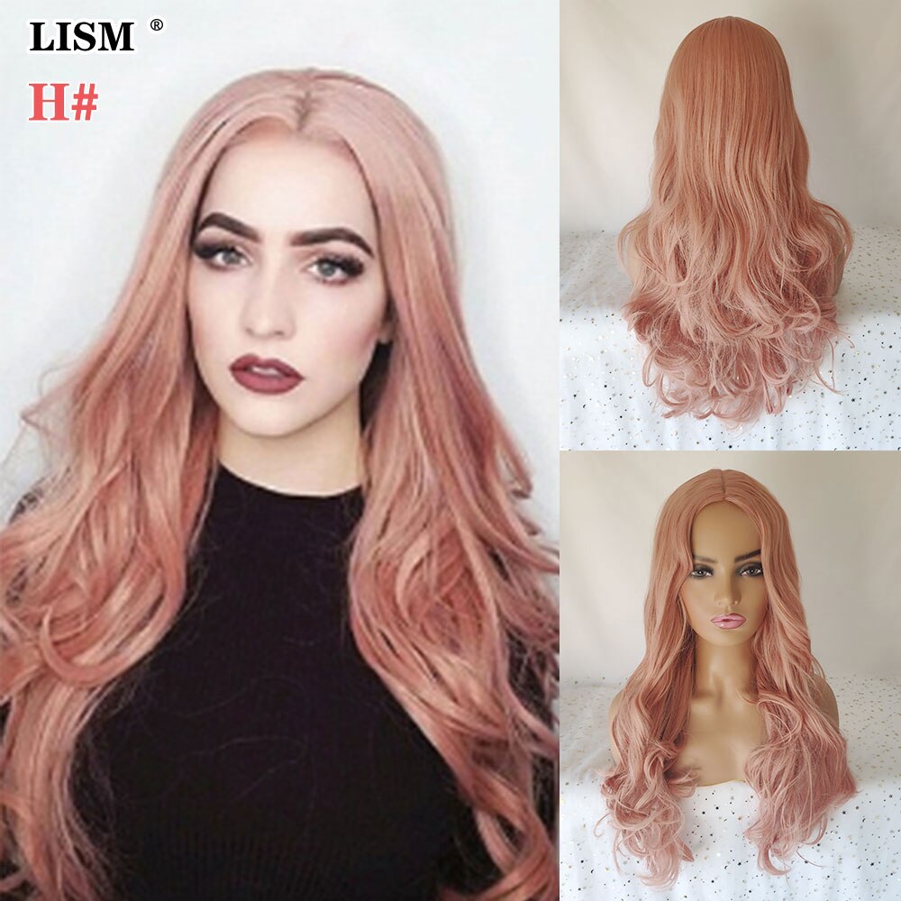 Perruque Lace Front Wig synthétique Naturelle pour femme | Perruque Naturelle Cosplay, Perruque Naturelle: H