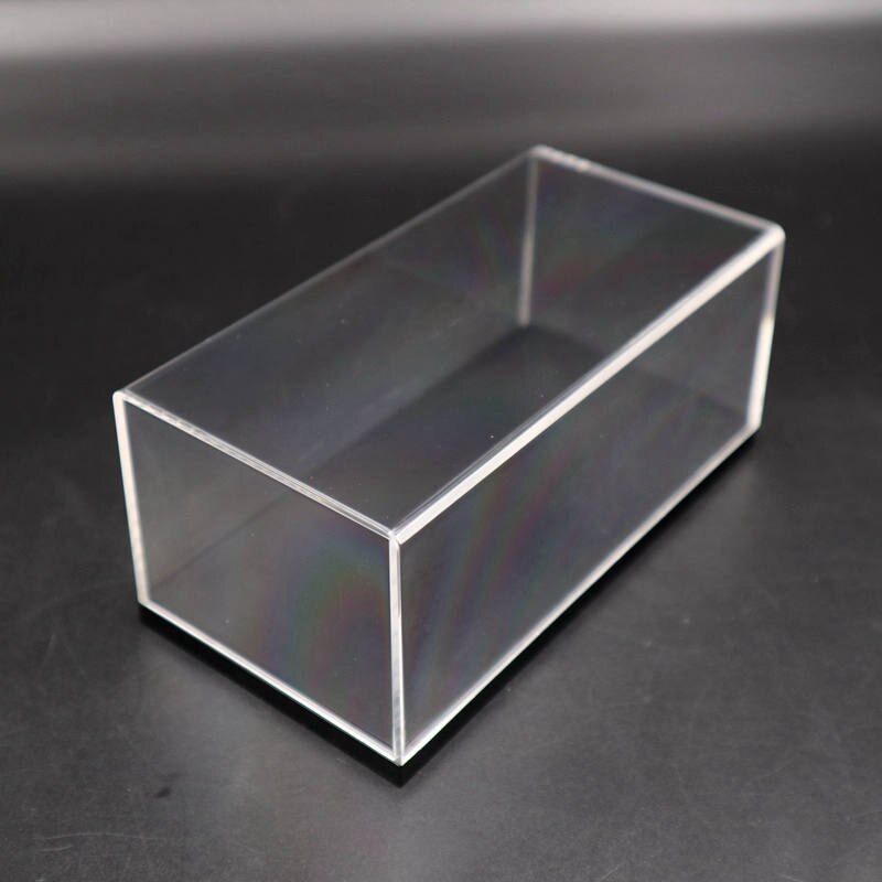 Model Auto Acryl Case Display Box Transparante Stofdicht Met Black Base 1/64 1/43 1/32 1/18 1/24