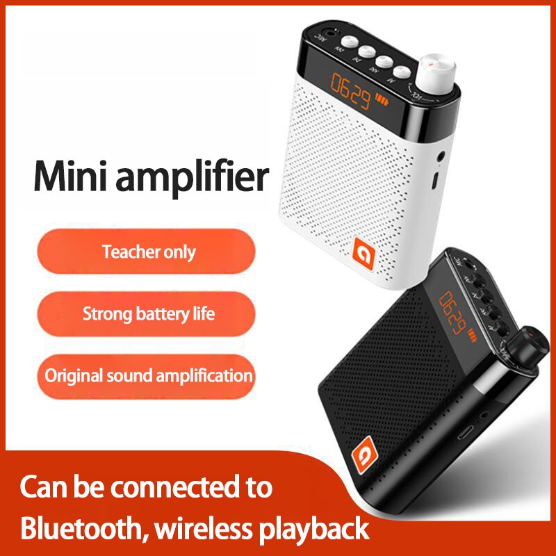 K6 Little Bee Luidsprekers Leraren Gidsen Sales Gewijd Dual-Speaker Voor Meeting Klaslokaal Draadloze Microfoon Voice Versterker