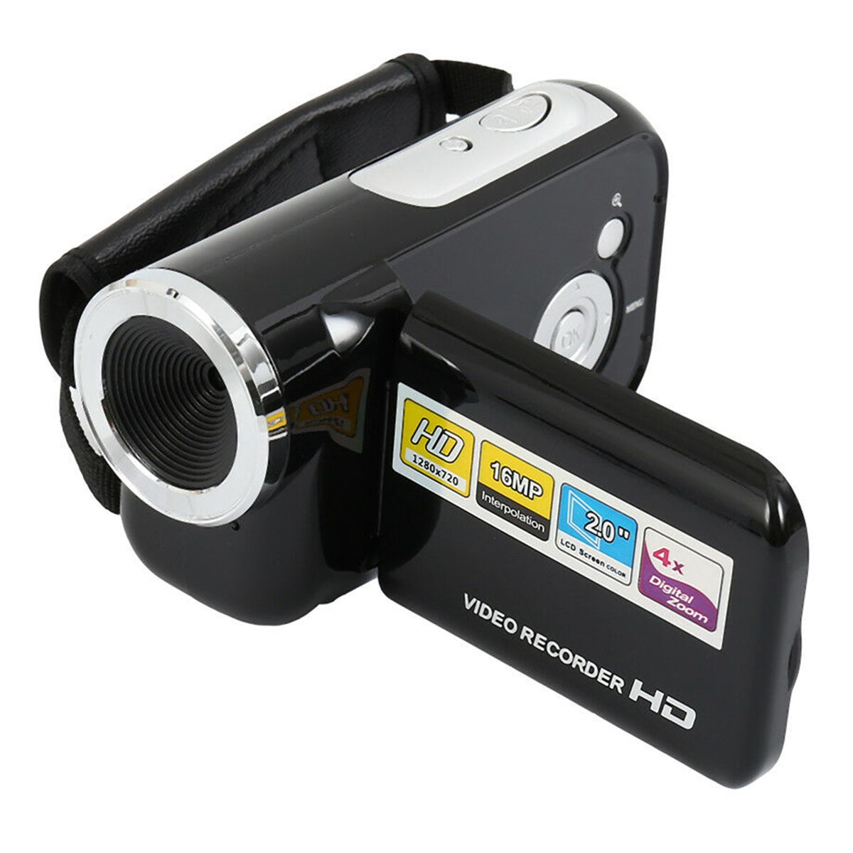 SOONHUA 2.0" Digital Video Camera 1080P HD Video Camera Camcorder 4x Digital Zoom Handheld Digital Cameras With LCD screen