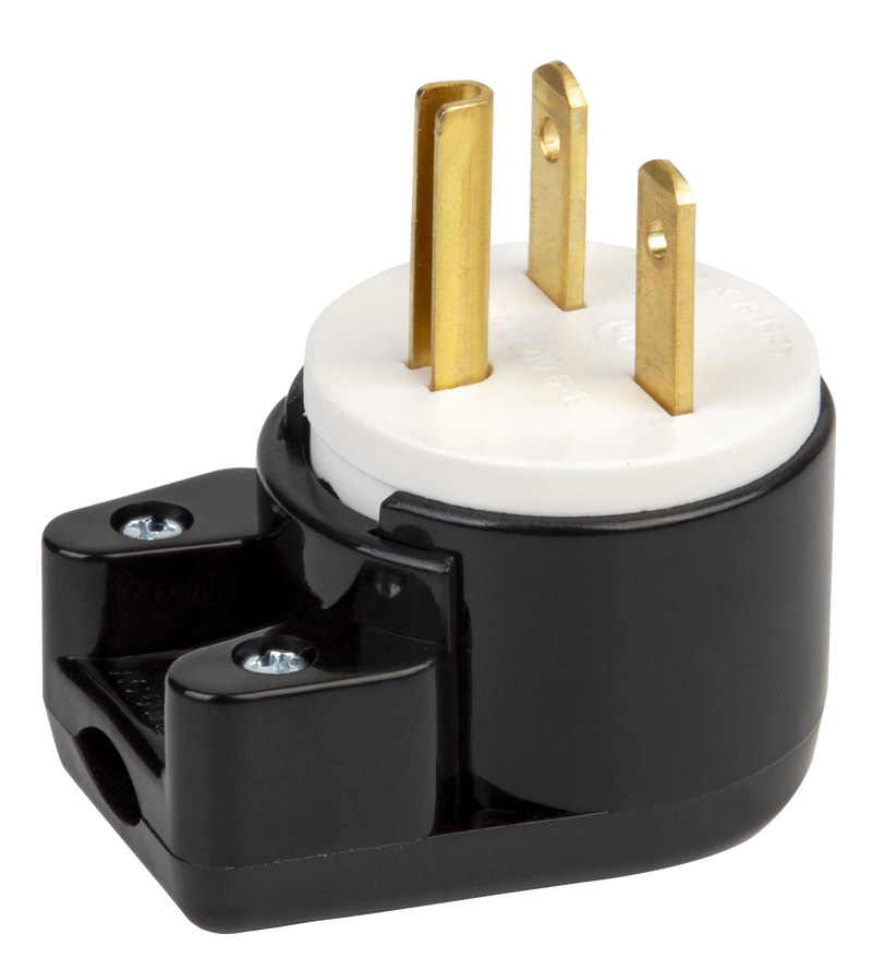 ONS Nema 6-15P UL 3 Pin Draaiende Stekker Industriële Bedrading Connector Elleboog DIY Rewirable Plug socket 15A 250V