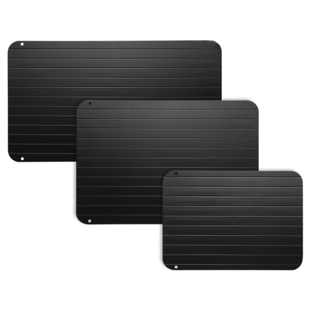 Scongelamento rapido piastra scongelamento alimenti carne e frutta scongelamento naturale scongelamento rapido utensili da cucina sicuro e conveniente: 29.5x20.8x0.2CM