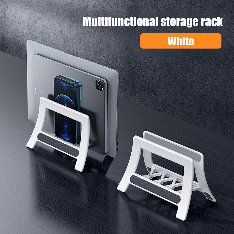 Soporte de plástico para ordenador portátil, accesorio para Macbook Air Pro, Tablet, Notebook, Macbook Pro: White