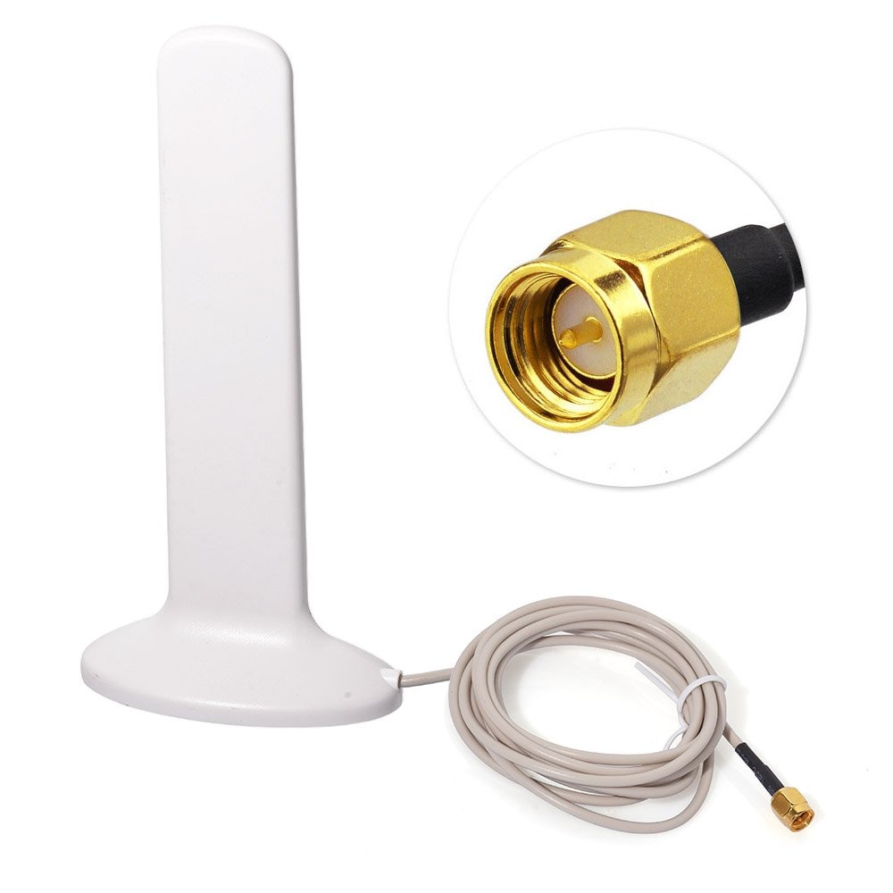 16dBi 3G 4G LTE antenna Spina Maschio SMA Omni-Direzionale con Cavo di Estensione 6.5Ft per in & T Verizon t-mobile router segnale aumento