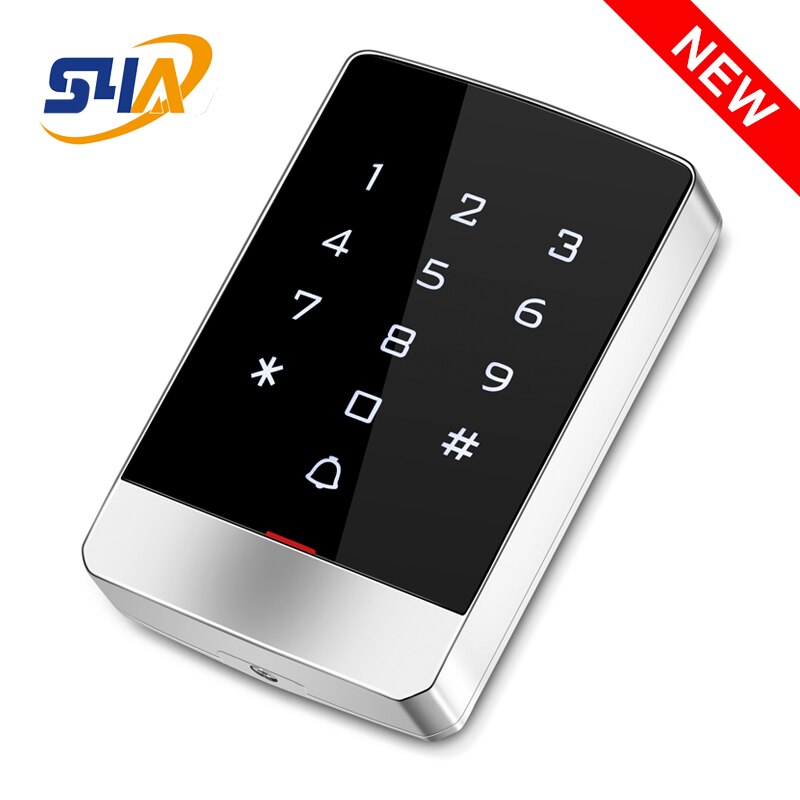T9-W Touch Screen Standalone Access Controller with digital backlit keypad support card, pin, card + pin