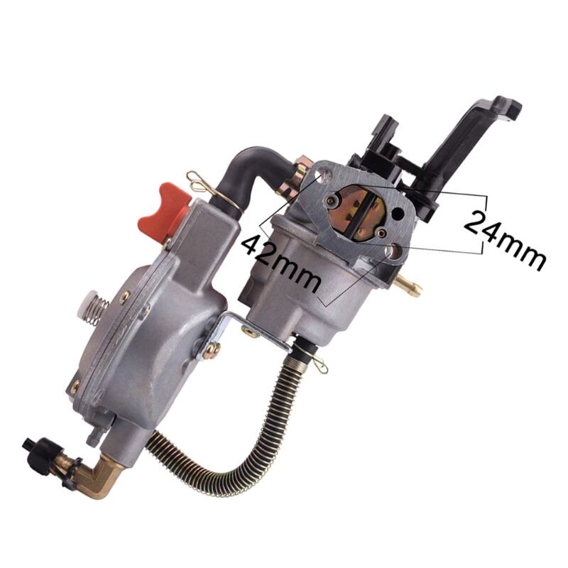 LPG 168 Carburetor dual fuel LPG NG conversion kit for 2KW 3KW 168F 170F Q1JB
