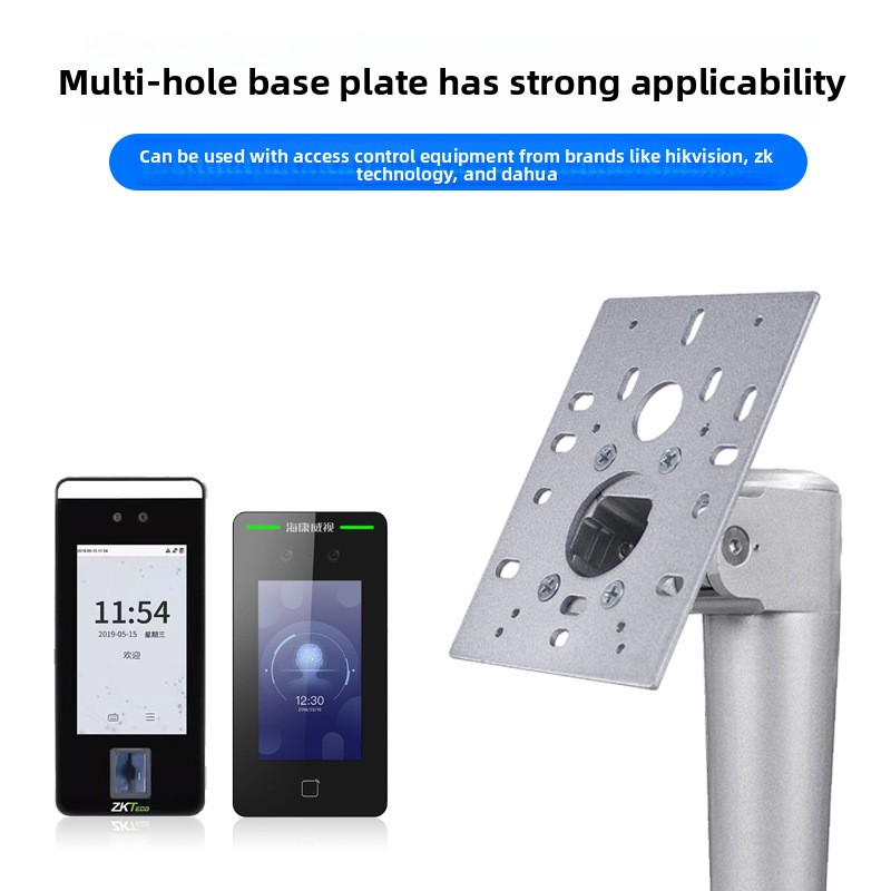 Access control card reader pole mounted waterproof reader facial recognition universal bracket acces control pillar torchbearer