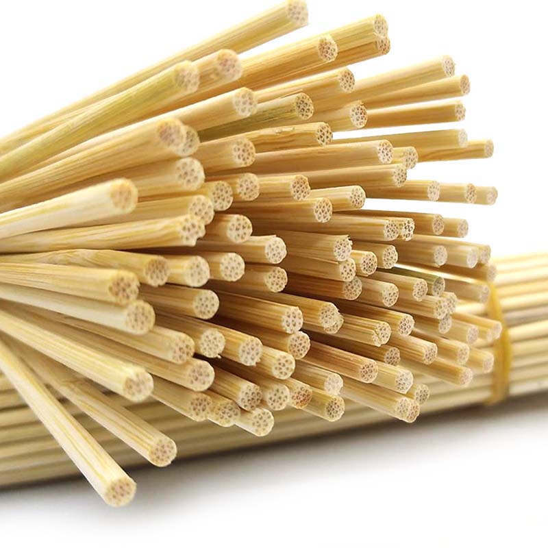Barras de barbacoa de madera de bambú de 30cm y 100 Uds., herramienta para barbacoa y carne movediza, pinchos largos desechables para fiestas, rejilla de Catering y acampada