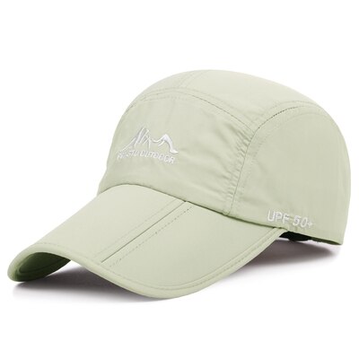 Mannen Vissen Cap Opvouwbare Unisex Baseball Cap UPF50 Lichtgewicht Mannen Baseball Hoed Outdoor Ultra-Dunne Waterdichte Hoed One Size