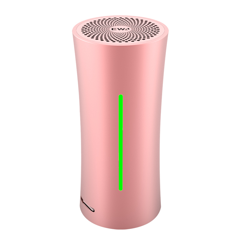 Ewa  a115 kabelloser bluetooth-lautsprecher, tragbarer hifi-lautsprecher, kleiner lautsprecher für handy, outdoor-sport, bluetooth-player, bluetooth  mp3- player: Roségold