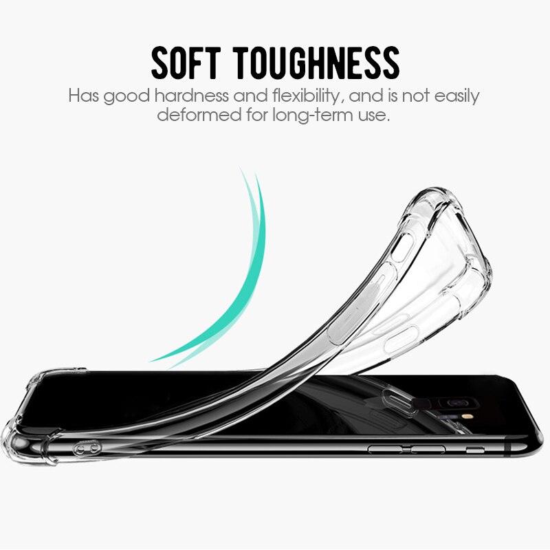 Soft TPU Clear Silicone Case For Samsung Galaxy J3 J5 J7 J4 J6 J8 A6 A8 Plus A7 A6S A9S Note 9 Bag Cover Coque Fundas