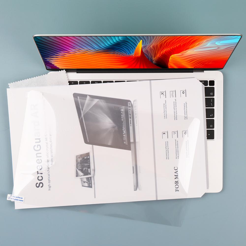 Screen Film Protector for MacBook Air Pro 13 16 inch A2179 A2289 A2141 Plastic HD Screen Sticker Air Pro Retina 11 12 13 15