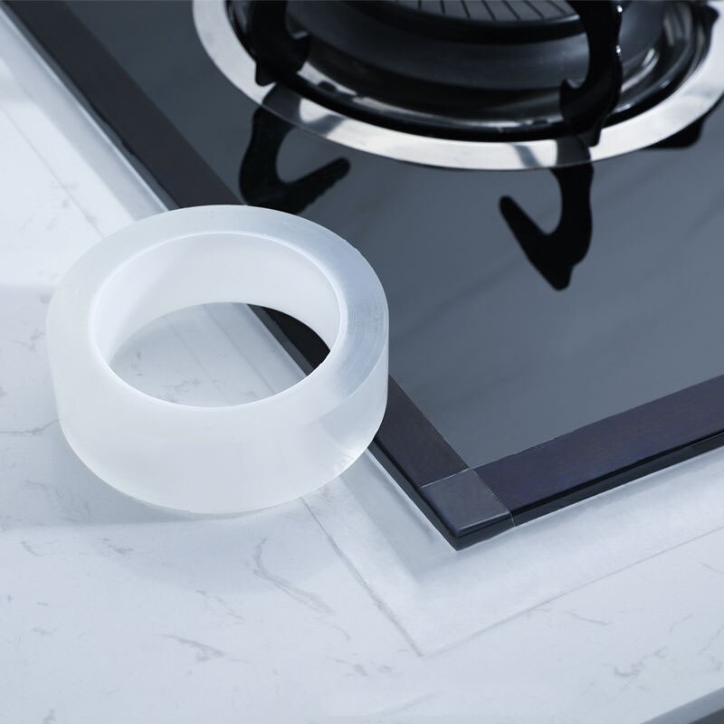 Wall Corner Line Sticker Ceramic Sticker PVC Waterproof Kitchen Tape Bathroom Accessories Self Adhesive Transparent Stickers