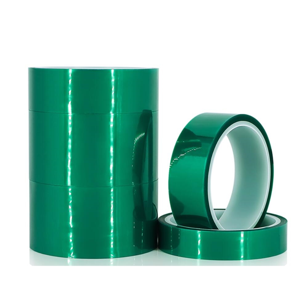 33M PET Green Heat-Resistant Masking Shielding PCB Solder Plating Insulation Protection High Temperature Adhesive Tape
