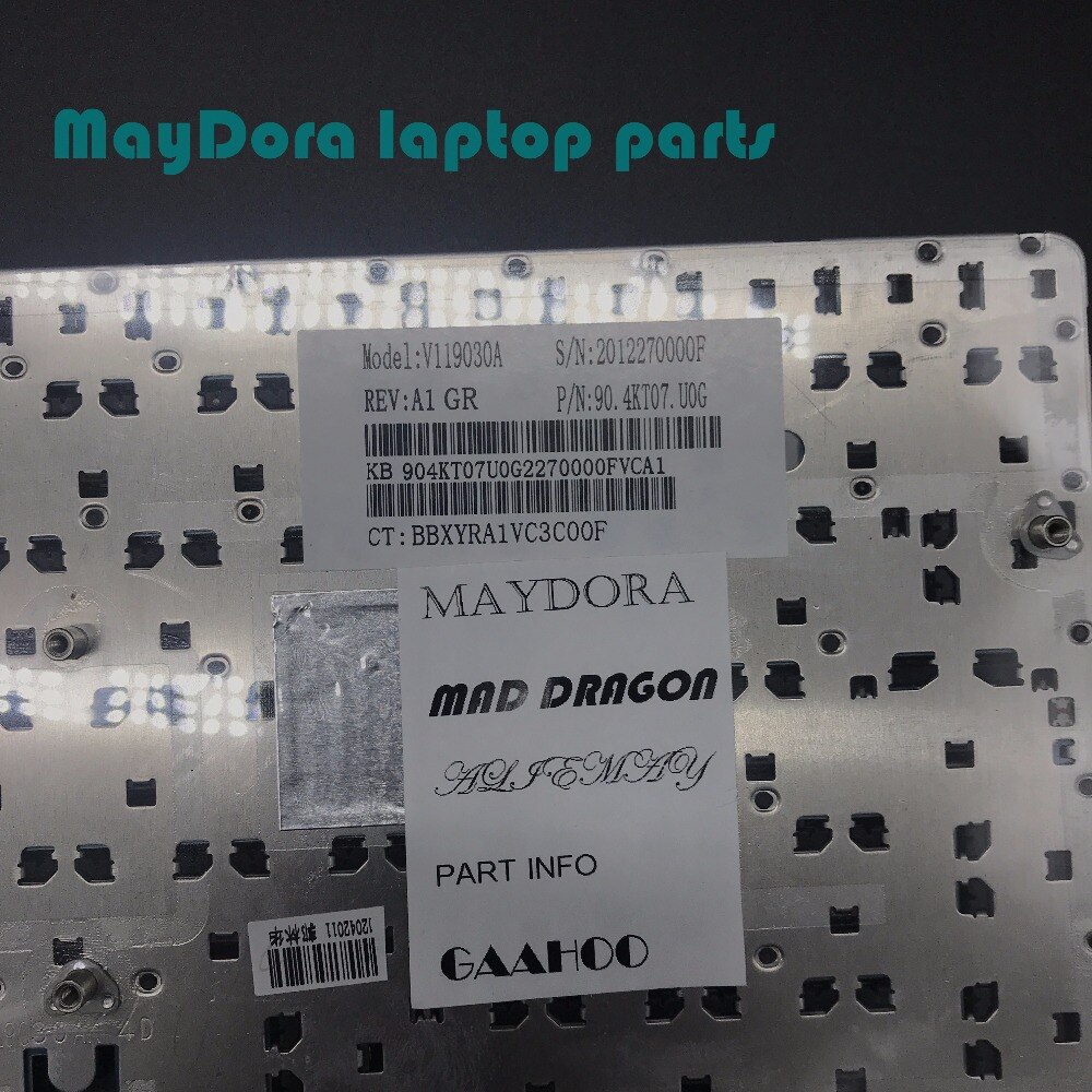 original Laptop parts for HP PROBOOK 6360 6360B 6360T frame Black Laptop Keyboard 90.4KT07.U0G