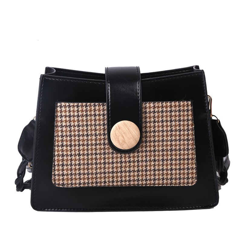 Outono pequena moda xadrez mensageiro menina bolsa de ombro bolsas de luxo bolsas femininas designer bolsas e bolsa sac femme