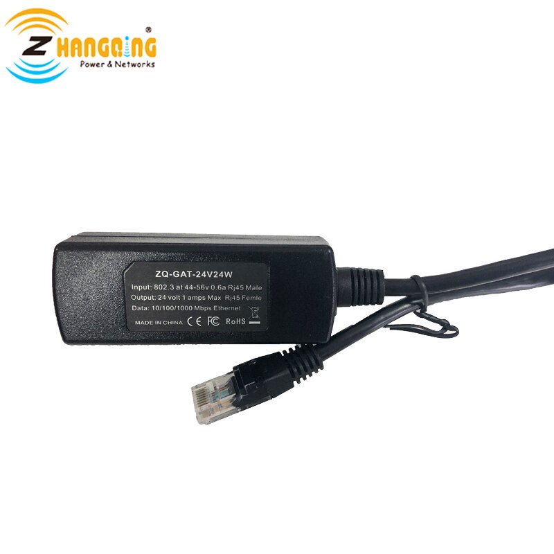 24V POE converter 48V to 24V 24W POE splitter for 24V passive POE MikroTik Accessories from 802.3af/at