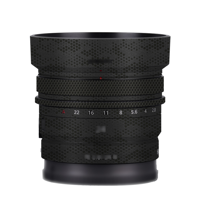 24 2.8g / FE24 F2.8G obiektyw winylowa tablica naścienna skórki Wrap pokrywa dla SONY FE 24mm f/2.8G (SEL24F28G) obiektyw Premium naklejka: Mamba Black