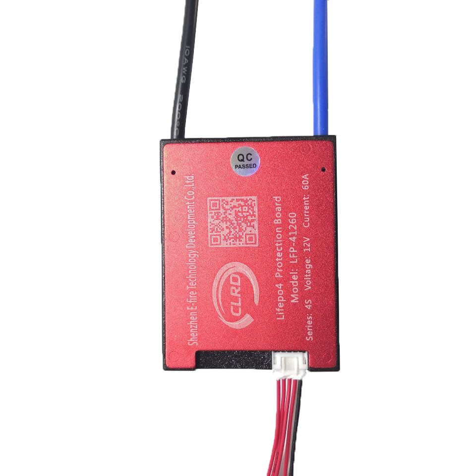 CLRD 3.2V 4S 12V LiFePo4 battery 18650 BMS 10A 15A 20A 30A 40A 50A 60A battery BMS Charging Voltage 14.4V With balance