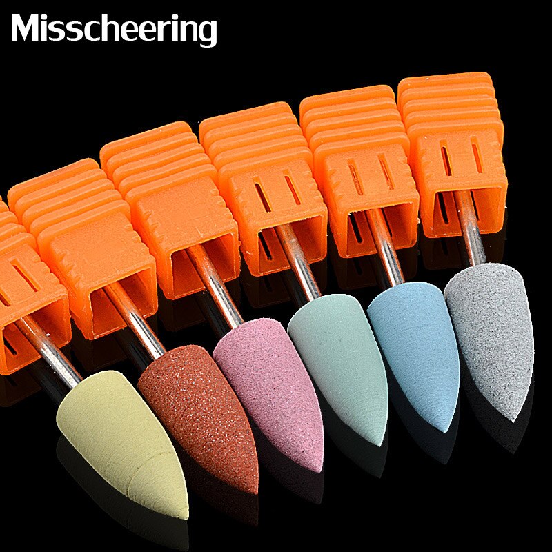 Herramientas para pulir y pulir uñas, de silicona, 1 Uds., accesorios de manicura para uñas, taladro eléctrico