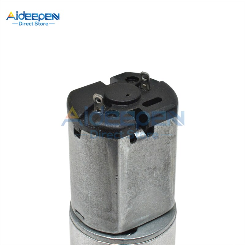 16GA-030 Mini Metal Gear Motor DC 6V 12V 100RPM Snelheid Reductie Versnellingsbak Motor Laag Geluidsniveau Hoge Snelheid voor RC Speelgoed