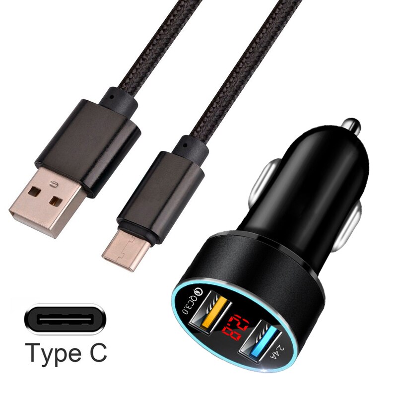 Magnetic Type C Charge Cable For Samsung A30 A71 A51 Honor 9X 10 20 30 Pro Xiaomi 10 9 8 Note 10 QC 3.0 Car Charger Phone Cable