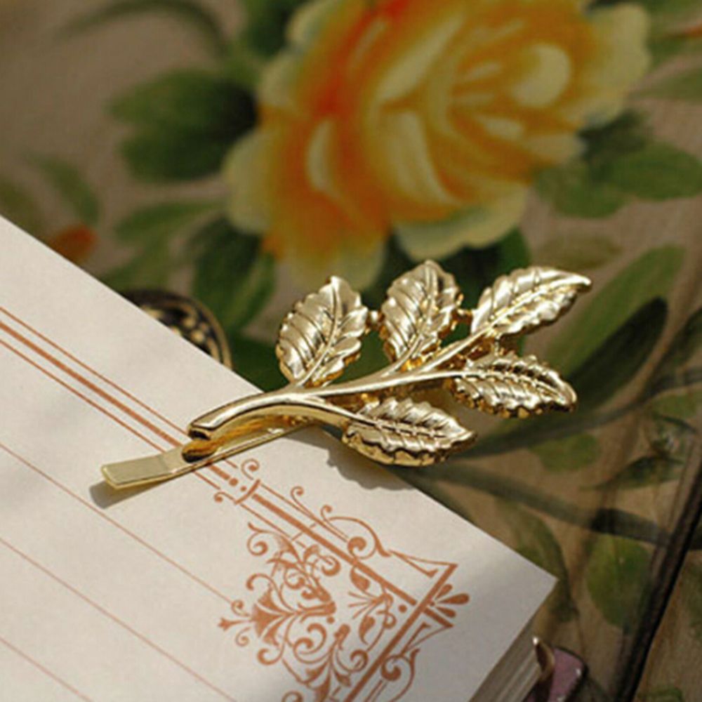 Barrette à cheveux Vintage pour femmes et filles, pince à cheveux Vintage, branches, feuilles, épingle, accessoire de coiffure