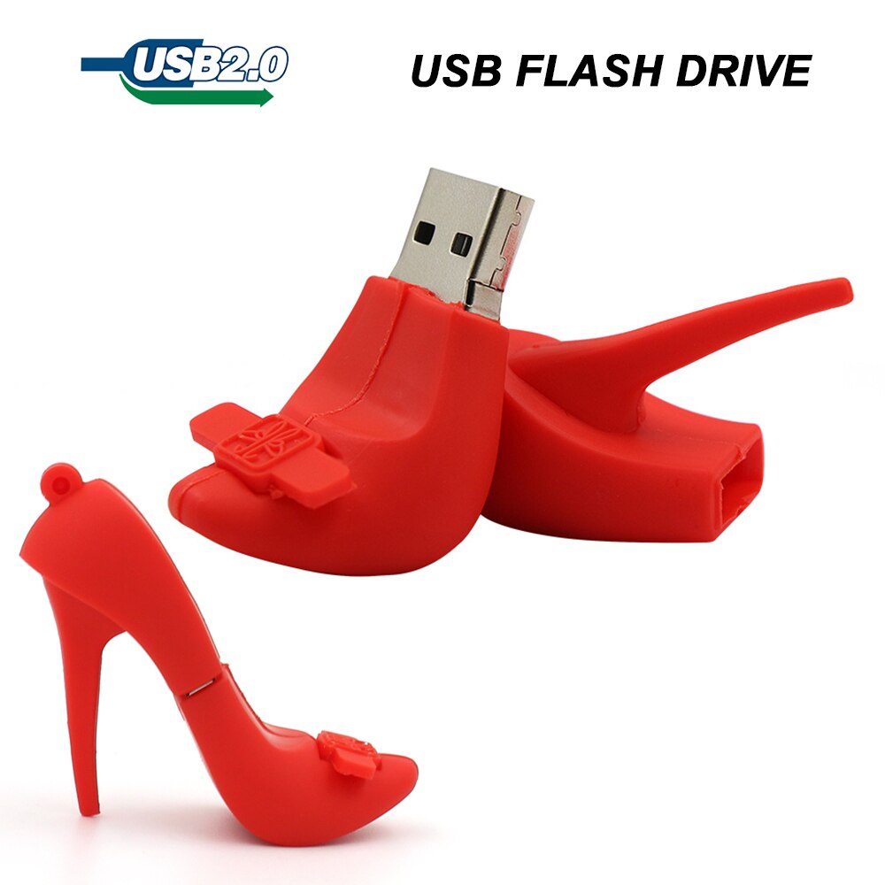 Usb Flash Pendrive Usb 64 Gb Flash Drive 32 Gb 16 Gb 8 Gb 4 Gb Pen Drive Mode Hoge hak Usb Stick Memoria Flash Disk Cel Usb