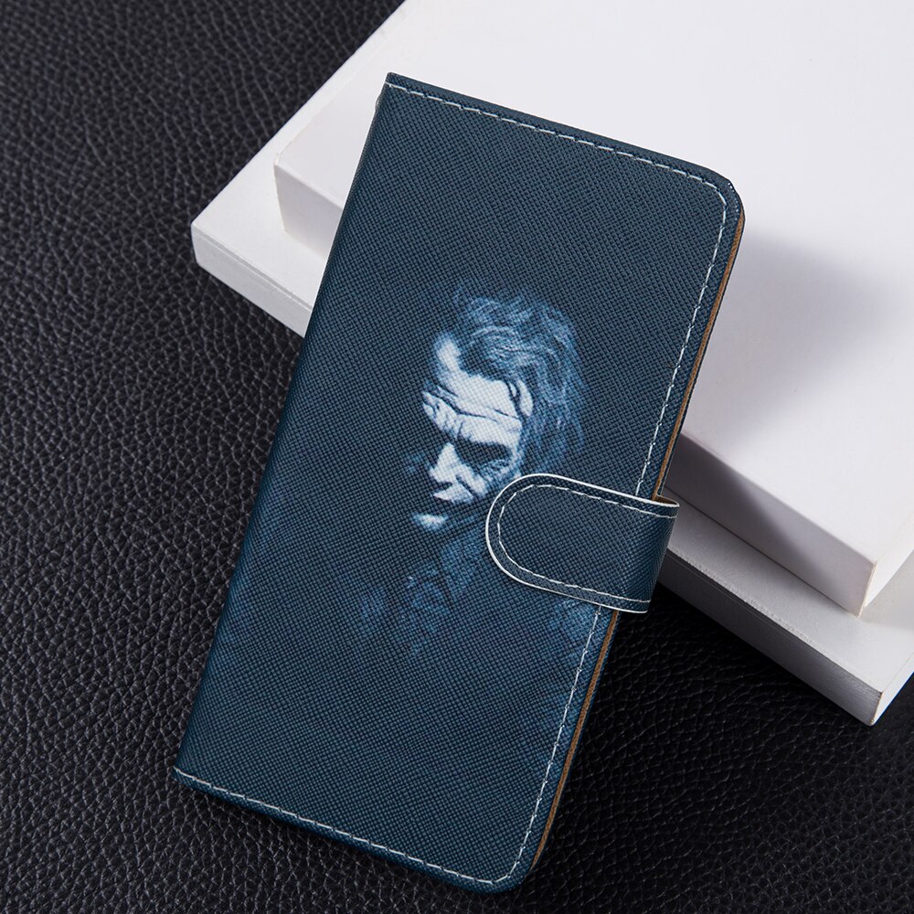 clown Flip Case For on HONOR 10X Lite Covers Huawei honor 10X lite DNN-LX9 Wallet Leather Case For honor 10 x Light Phone Cover