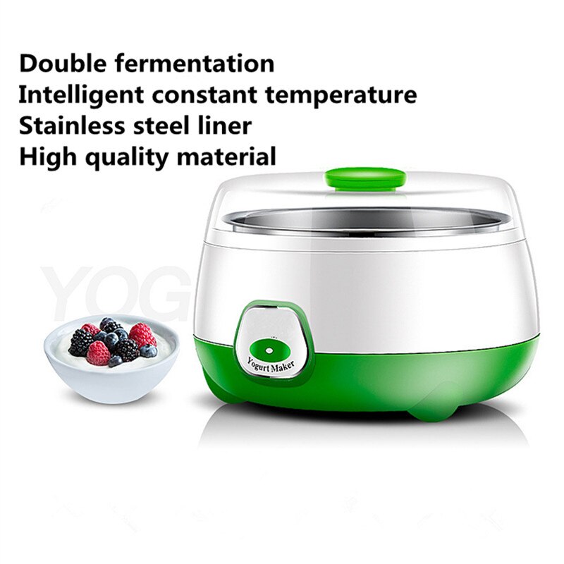 Diy elektrisk yoghurtproducent fuldautomatisk leben / natto maskine 220v yogurtera