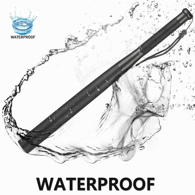 LED Baseball Bat Flashlight Waterproof Aluminium Alloy Super Bright Baton Emergency Protection and Outdoor Lighting Flashlight