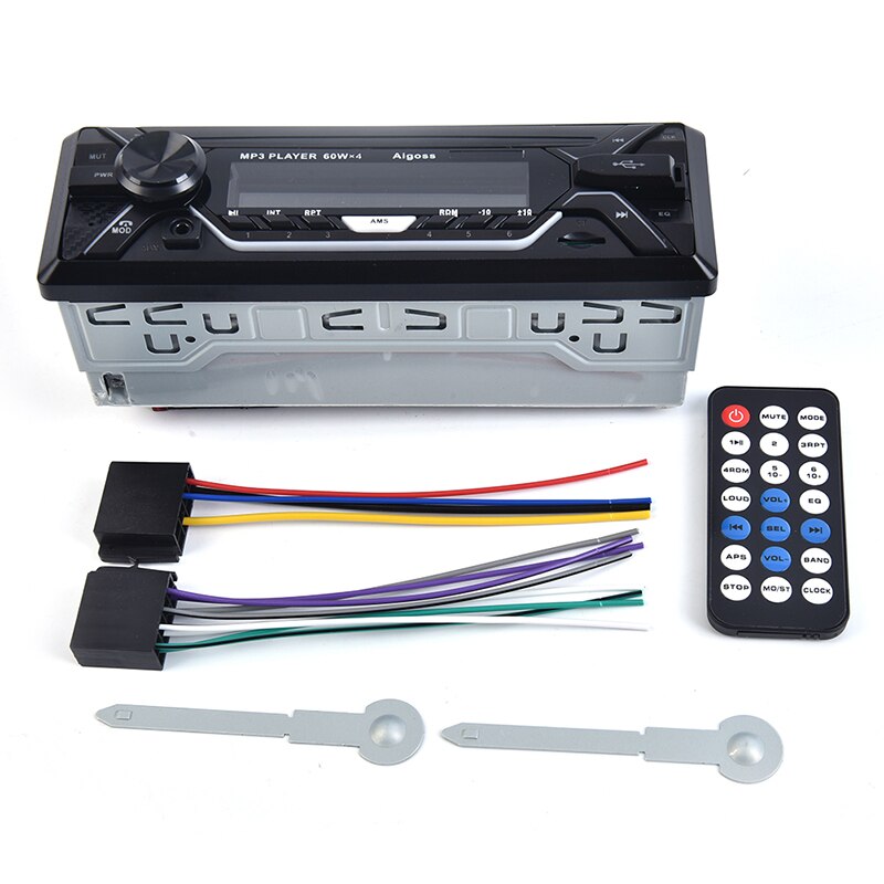 Vehicle Radio Label, Automotive Radio With Auxiliary Input, Bluetooth, Stereo Sound, Mp3, Fm/mp3/wma/usb/card Sd