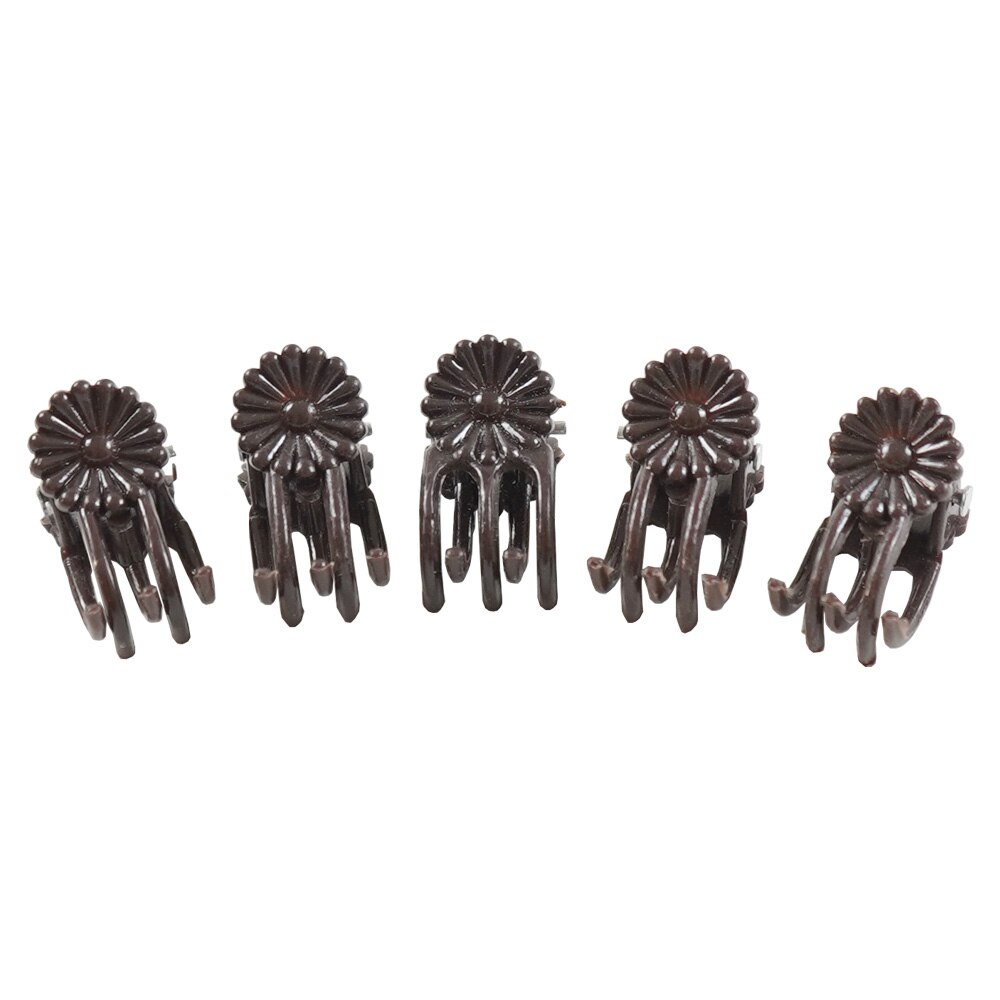 30-1000szt. 5-pazur brązowy orchidea spinacz ogród Zakład Zacisk dla wspinaczka wino trzon Pomoc naprawić sadzenie klatka szybowa zawiązany gałąź rosnąć pionowo