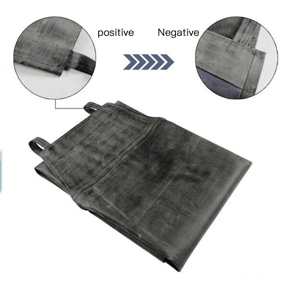 Waterdichte Heavy Duty Rubber Vinyl Schort Industriële Pvc Schorten Verstelbare Rubber Slager Schort Voor Mannen