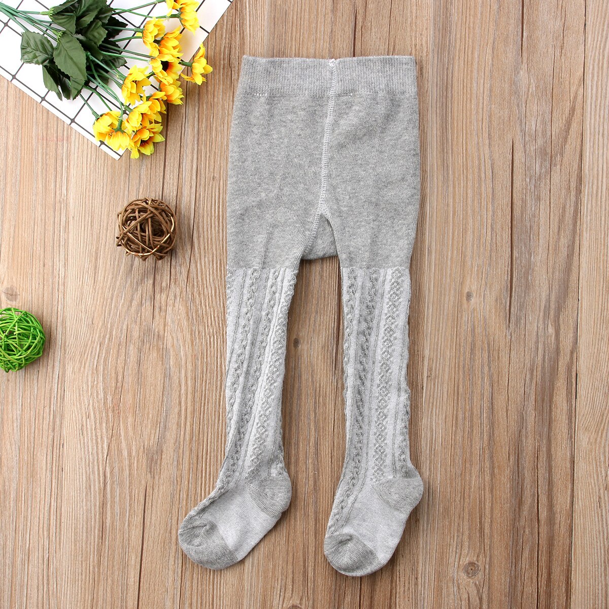 3 Paar Leuke Baby Panty Soft Infant Kids Meisjes Panty Katoen Effen Stretch Warme Panty Kousen Lente Herfst 0- 24M