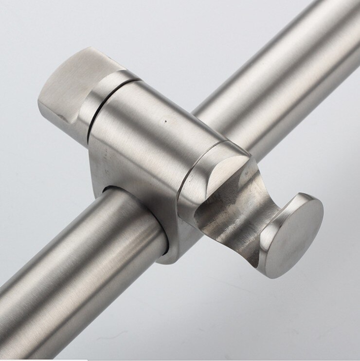 Bathroom Product Stainless Steel Shower Head Bar Stainless Steel Pipe Stainless Steel Adjustable Shower Sliding Bar Holder