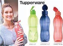 Tupperware Ernährung einstellen (Fach Mittagessen Kasten 1 l und Eco Flasche 750 ml Korallen) freundlicher Schule Arbeit Heimat Reise Gesunde