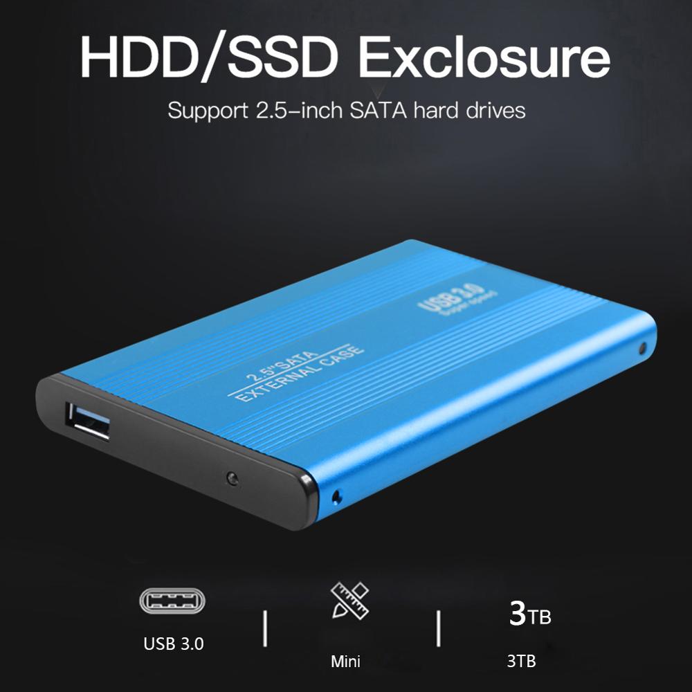 3.0 hdd ssd kabinett harddisk mobil sak bærbar pc  pc 2.5 tommer 3tb usb sata til sikkerhetsdeler til husholdnings datamaskiner