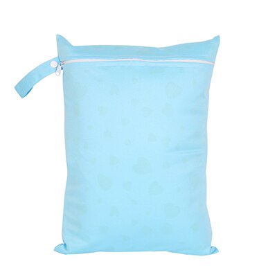 Bolsa húmeda reutilizable de 30x40 cm, forro de cubo para tela, pañales sucios, bolso húmedo seco, impermeable, bolsa húmeda para pañales de bebé Pul sólido: 101