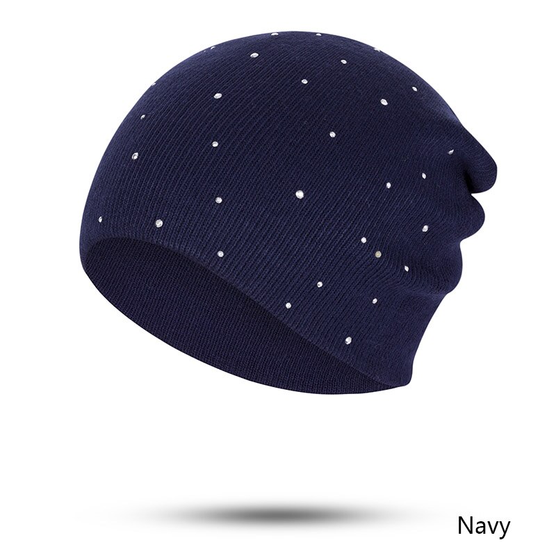Evrfelan Vlakte Gebreide Muts Winter Cap Vrouwen Polyester Zachte Unisex Motorkap Hoed Vrouwelijke Casual Hip Hop Skullies Mutsen Mannen beanie: C