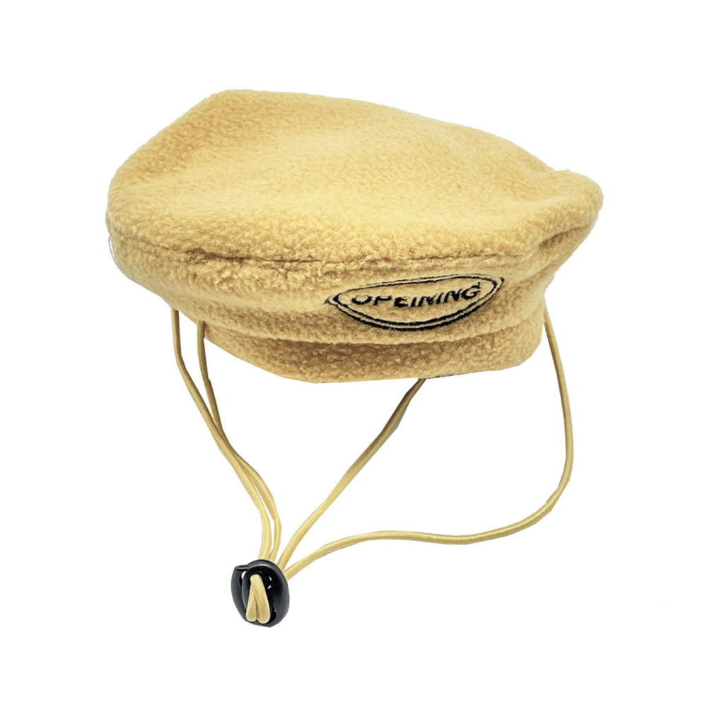 Béret ajustable coloré à la pour chien, accessoires de photographie, chapeau, chapeau, chapeau décoratif, petit gabarit, chiot, PC1617: Camel