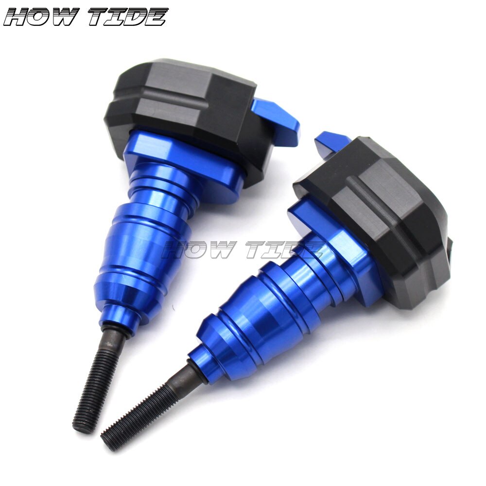 For YAMAHA MT-09 MT09 Motorcycle Falling Protection Frame Slider Fairing Guard Anti Crash Pad Protector: blue