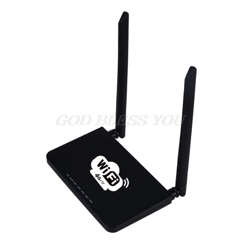 EU kabellos CPE 3G 4G Wifi Router Tragbare Tor FDD LTE WCDMAGlobal Entsperren Externe Antennen SIM Karte Slot schwach/LAN Hafen