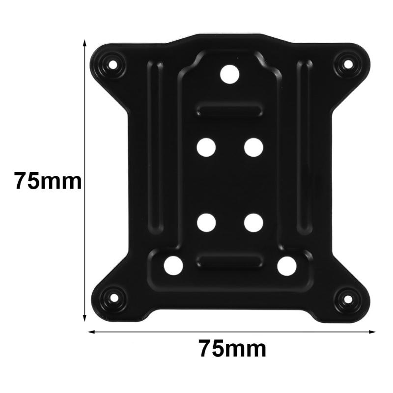 75 x 75mm CPU Metal Bracket for LGAL 115X /1150/1155/1156 PC Backplate I3 I5 I7 Cooling Radiators Backplane