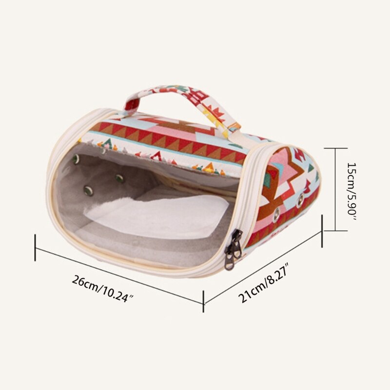 Sac de voyage pour Hamster et perroquet, sacoche de transport respirante pour furet de Chinchilla