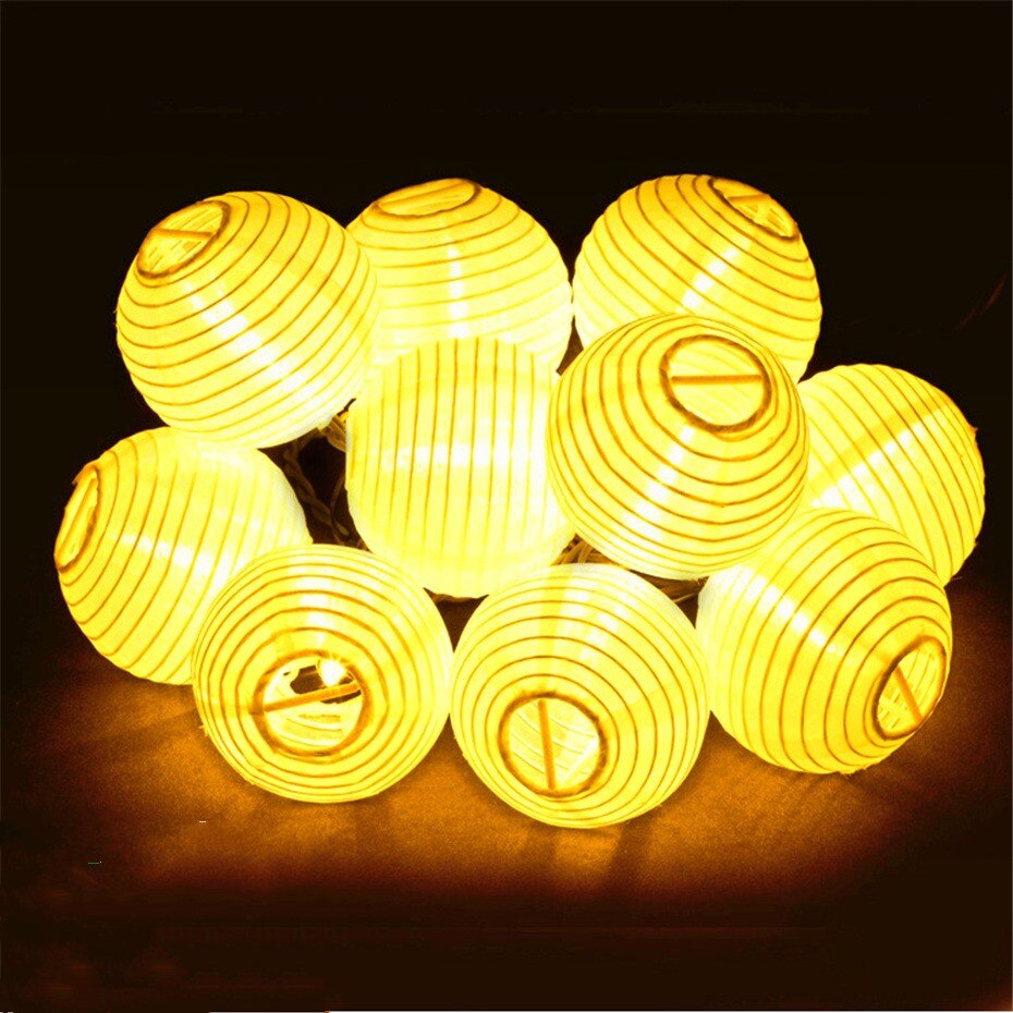Garden Decoration Lights Solar Lantern String Lights For Garden Yard Fence Patio Terrace Christmas 5/7M 50leds LED Solar light: Warm white / 6.5M 30LEDs