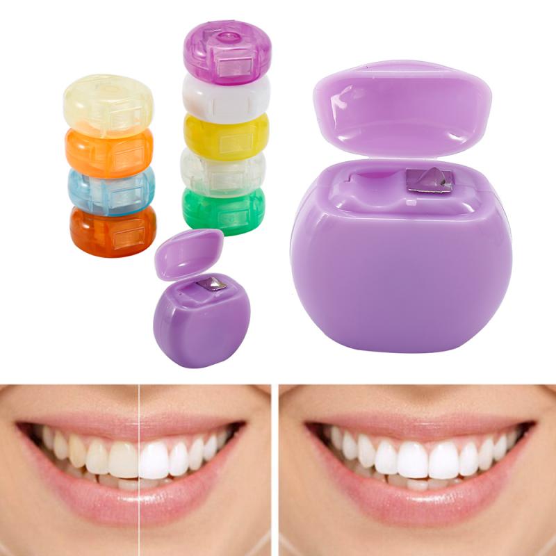 10M Draagbare Dental Floss Oral Care Cleaning Box Veiligheid En Hygiëne Orale Cleaning Tools Tandenstoker Doos Kleur Willekeurige
